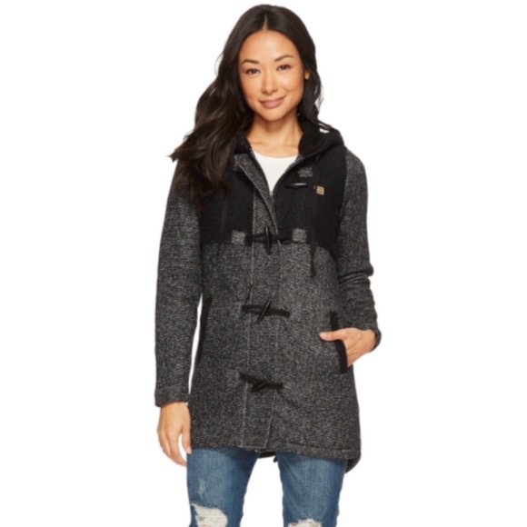 Jackets & Blazers - Rip Curl Penny Longline Fleece Hoodie Jacket Sz XS